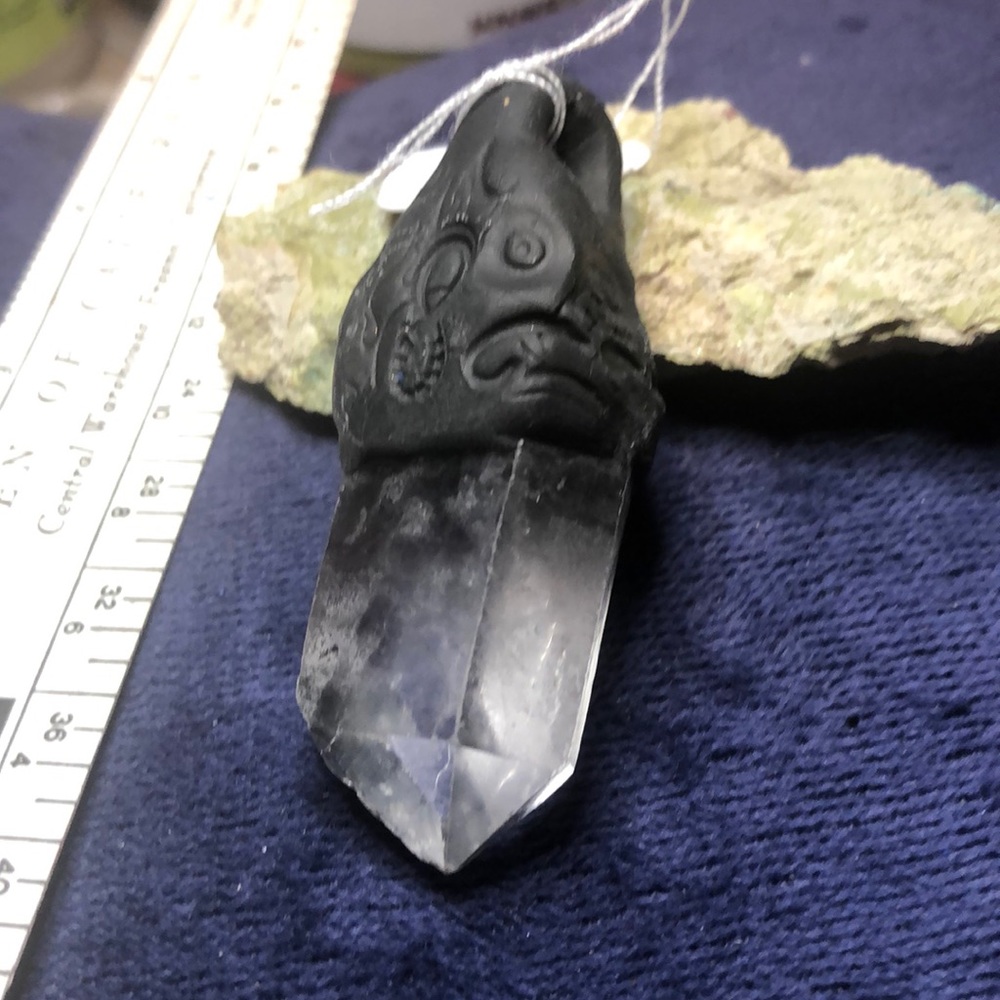 Brazilian Quartz Pendant Unisex